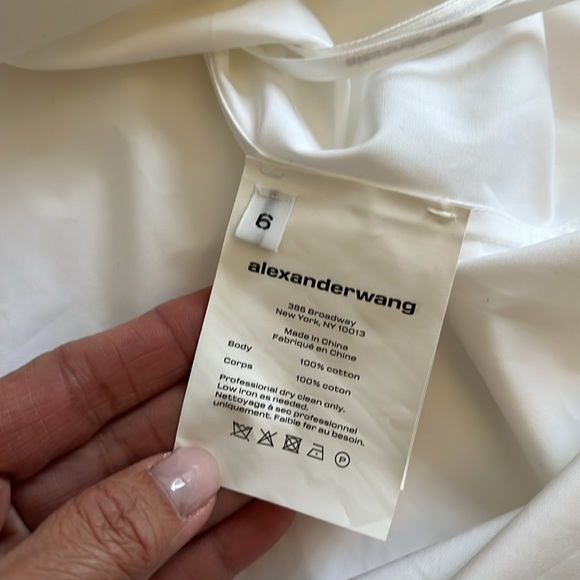 Alexander Wang white cotton shirt - Picture 9 of 11